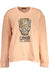 Cavalli Class Womens Pink Sweatshirt Without Zip