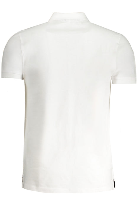 Cavalli Class Mens White Short Sleeved Polo Shirt