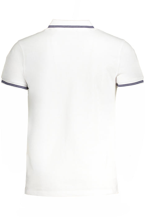 Cavalli Class Mens White Short Sleeved Polo Shirt