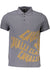 Cavalli Class Polo Short Sleeve Man Gray