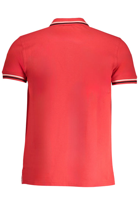 Cavalli Class Mens Short Sleeved Polo Shirt Red