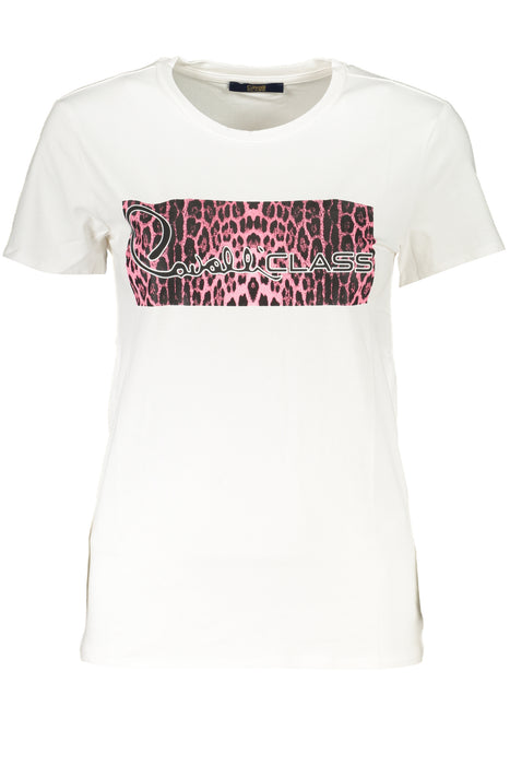 Cavalli Class Womens Short Sleeve T-Shirt White