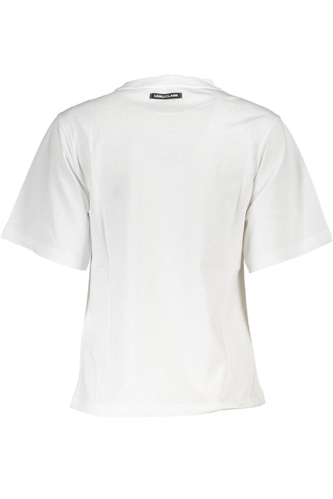 Cavalli Class T-Shirt Short Sleeve Woman White