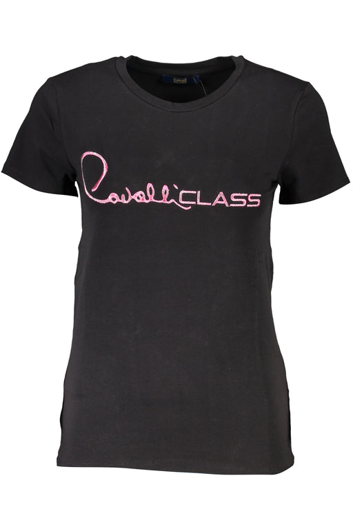 Cavalli Class Womens Short Sleeve T-Shirt Black