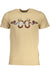 Cavalli Class Mens Short Sleeved T-Shirt Beige