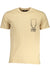 Cavalli Class Mens Short Sleeved T-Shirt Beige