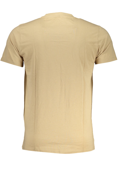 Cavalli Class Ανδρικό Short Sleeved T-Shirt Beige | Αγοράστε Cavalli Online - B2Brands | Μοντέρνο, Ποιοτικό - Καλύτερες Προσφορές