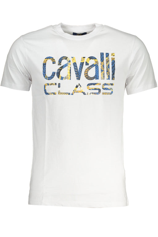 Cavalli Class Mens Short Sleeved T-Shirt White