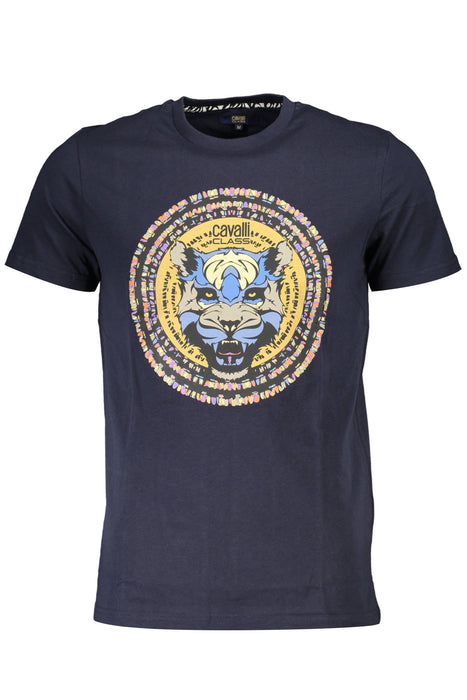 Cavalli Class T-Shirt Short Sleeve Man Blue