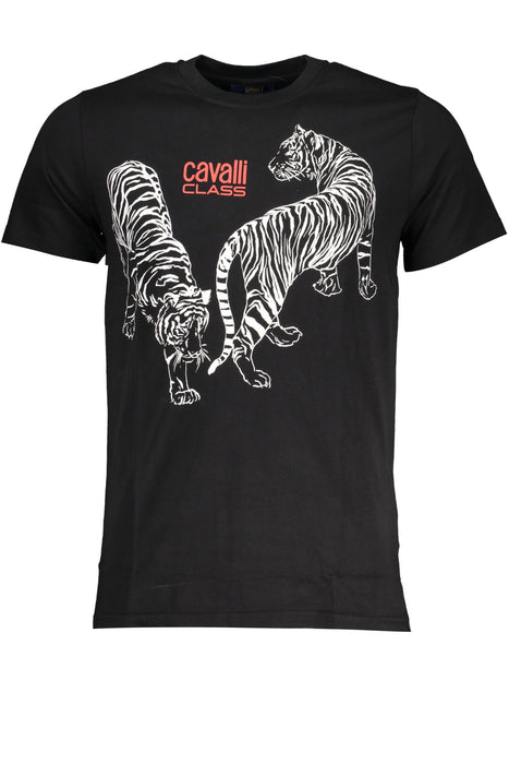 Cavalli Class Mens Short Sleeve T-Shirt Black