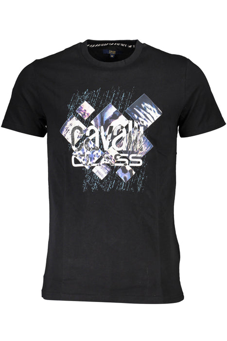 Cavalli Class T-Shirt Short Sleeve Man Black