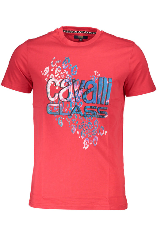 Cavalli Class T-Shirt Short Sleeve Man Red