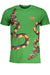 Cavalli Class Green Mens Short Sleeved T-Shirt