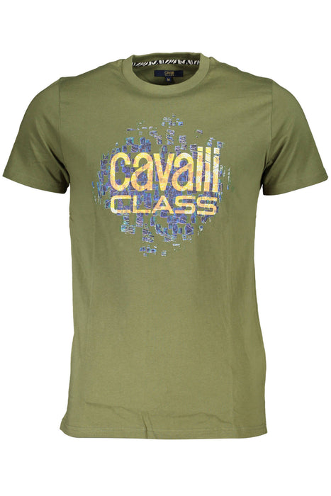 Cavalli Class T-Shirt Short Sleeve Man Green