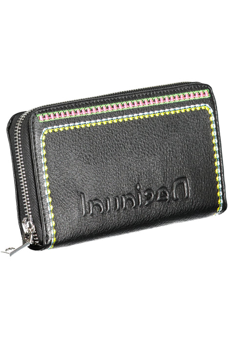 Desigual Black Womens Wallet