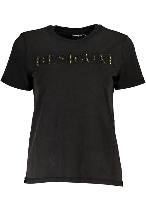 Desigual Womens Short Sleeve T-Shirt Black