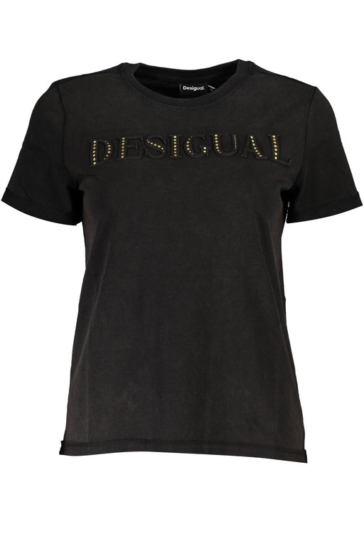 Desigual Womens Short Sleeve T-Shirt Black