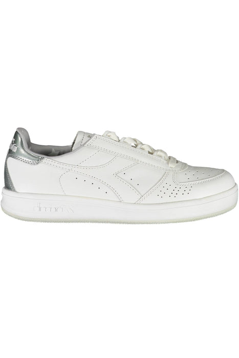 Diadora White Woman Sports Shoes