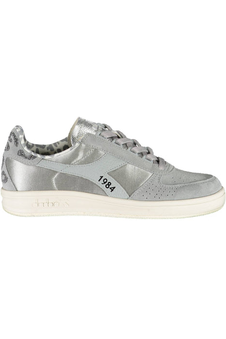 Diadora Gray Womens Sports Shoes