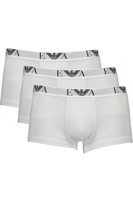 Emporio Armani Mens White Boxer