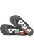 Fila Black Mens Slippers