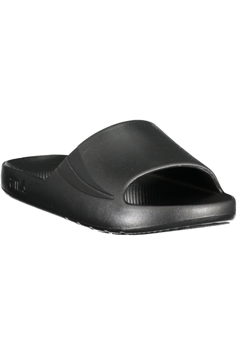 Fila Black Mens Slippers