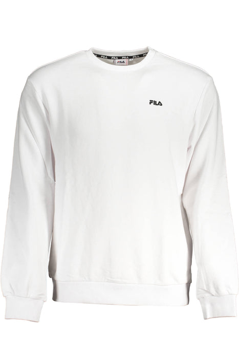 Fila White Mens Sweatshirt Without Zip