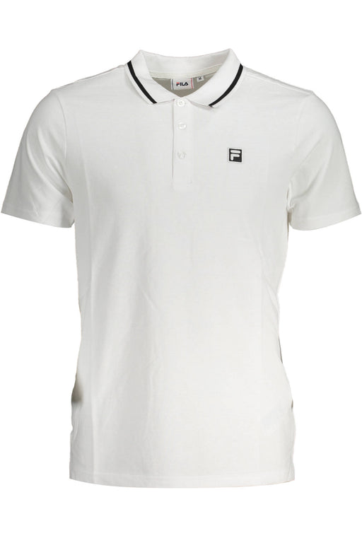 Fila Mens White Short Sleeved Polo Shirt