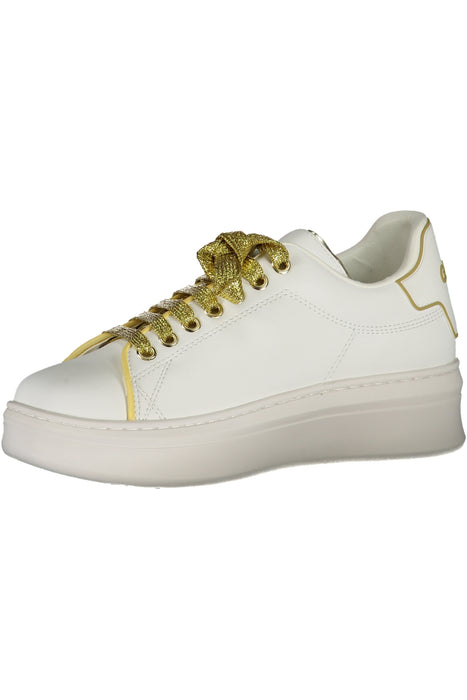 Gaelle Paris White Womens Sports Shoes