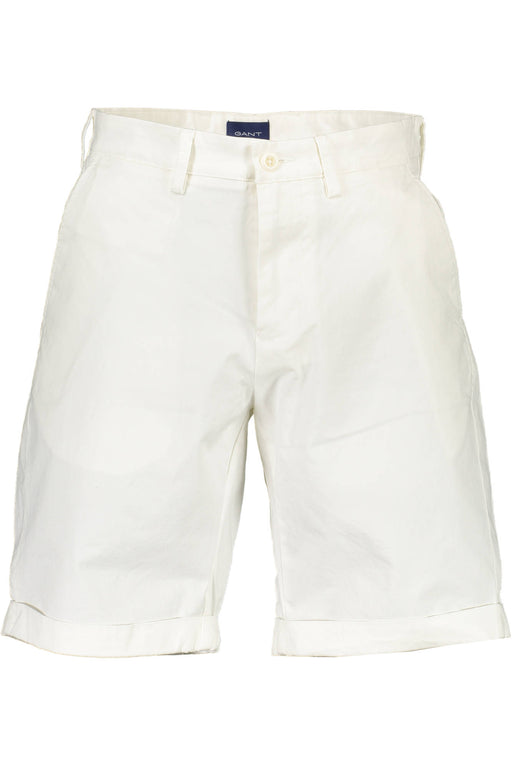 Gant Mens White Bermuda Trousers