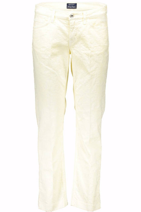 Gant White Womens Trousers