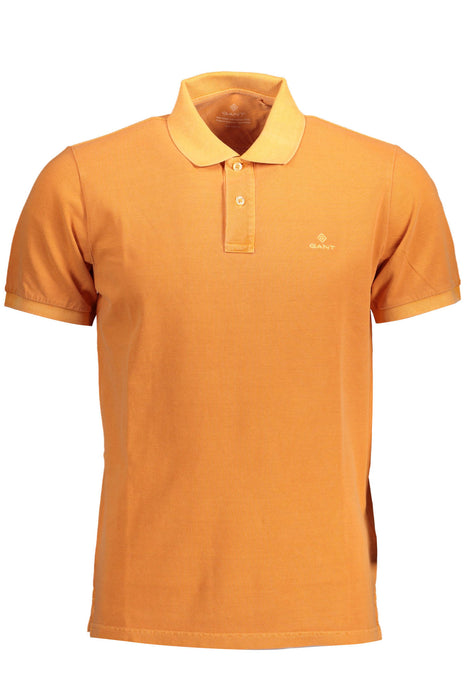 Gant Mens Short Sleeve Polo Orange