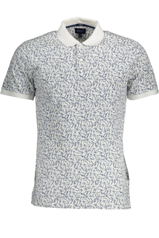 Gant Short Sleeve Polo Shirt Man White