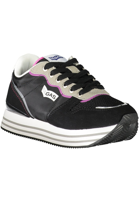 Gas Black Womens Sports Shoes