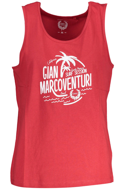 Gian Marco Venturi Man Red Tank Top