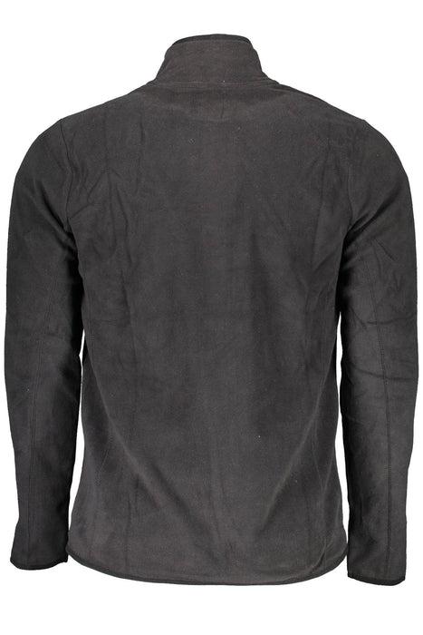 Gian Marco Venturi Mens Black Sweatshirt With Zip