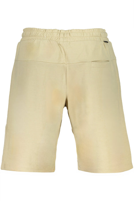 Gian Marco Venturi Mens Beige Short Pants