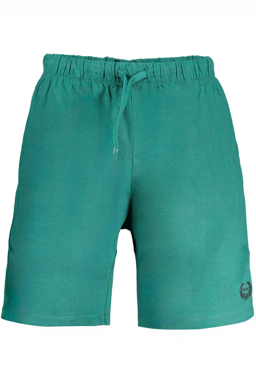 Gian Marco Venturi Mens Green Short Pants