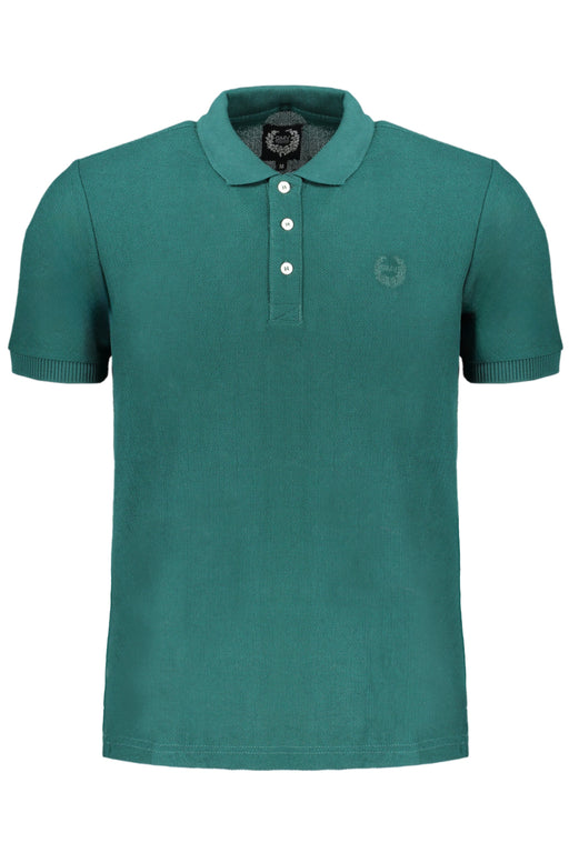 Gian Marco Venturi Green Mens Short Sleeved Polo Shirt