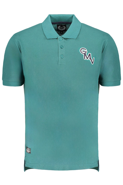 Gian Marco Venturi Green Mens Short Sleeved Polo Shirt