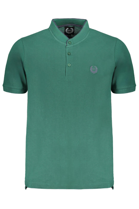 Gian Marco Venturi Green Mens Short Sleeved Polo Shirt