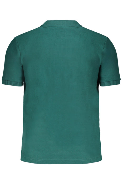 Gian Marco Venturi Green Mens Short Sleeved Polo Shirt