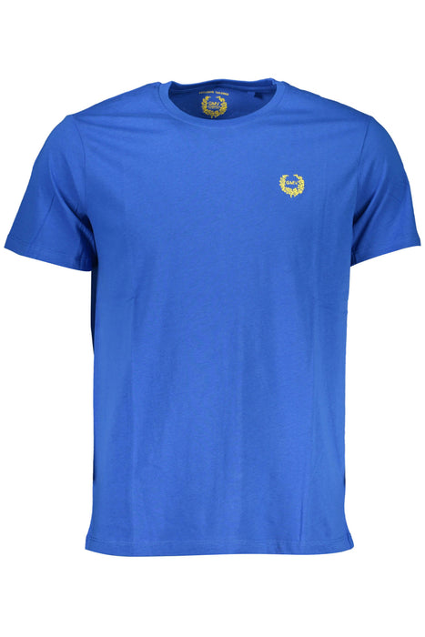 Gian Marco Venturi Mens Short Sleeved T-Shirt Blue