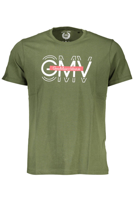 Gian Marco Venturi Mens Short Sleeved T-Shirt Green