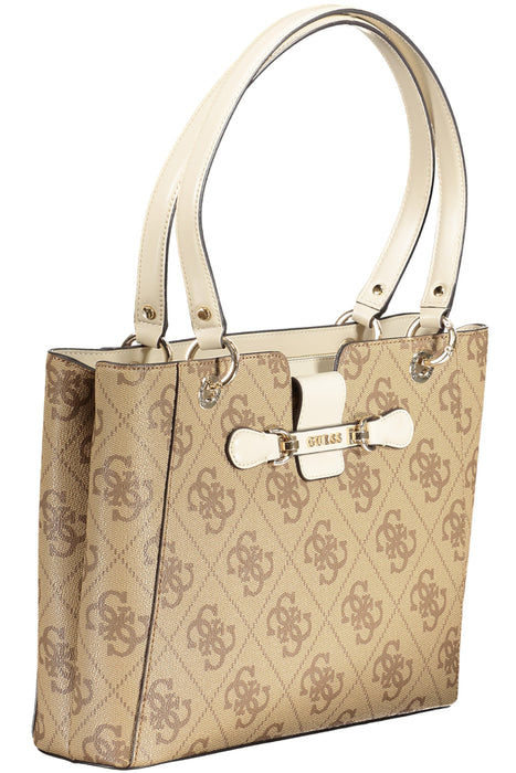 Guess Jeans Womens Bag Beige