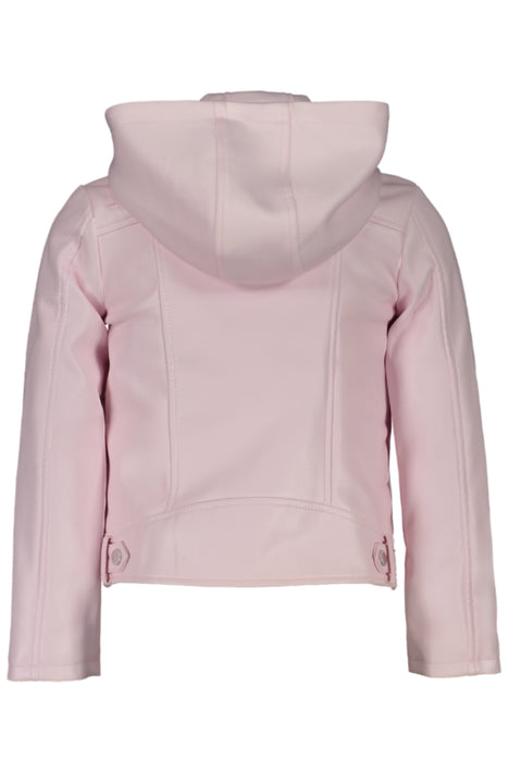 Guess Jeans Pink Sports Jacket For Girls | Αγοράστε Guess Online - B2Brands | Μοντέρνο, Ποιοτικό - Καλύτερες Προσφορές