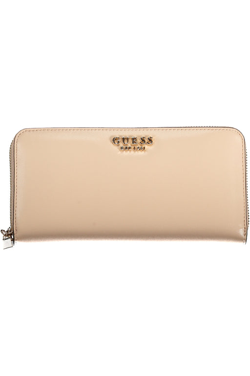 Guess Jeans Womens Wallet Beige