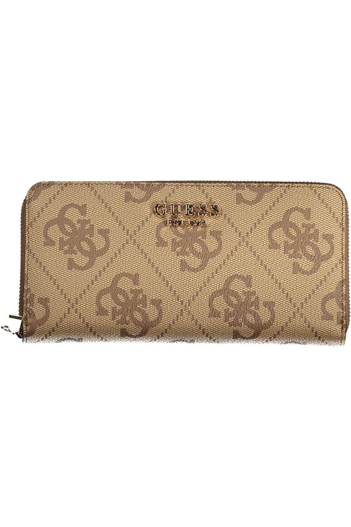 Guess Jeans Womens Wallet Beige