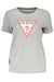 Guess Jeans Womens Short Sleeve T-Shirt Gray