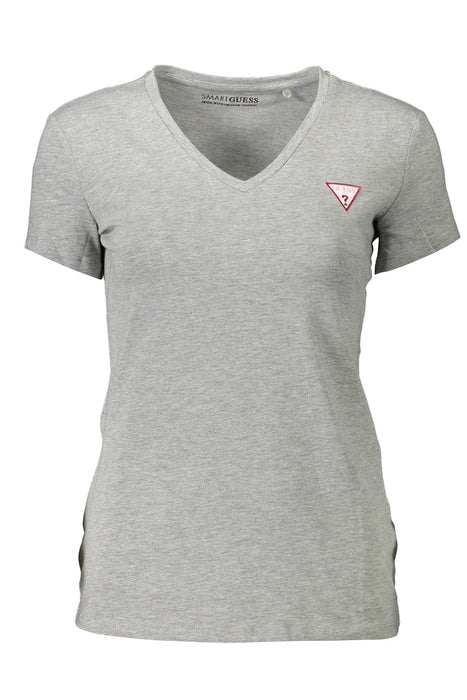 Guess Jeans Womens Short Sleeve T-Shirt Gray